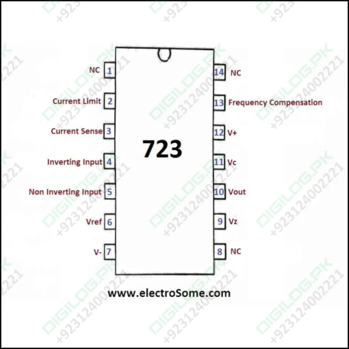 LM723 Voltage Regulator IC In Pakistan