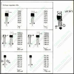 Lm7812 Voltage Regulator Ic Chip