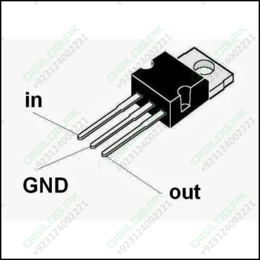 Lm7812 Voltage Regulator Ic Chip