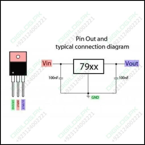 Lm7909 Negative Voltage Regulator