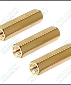 M3x20mm Female To Thread Brass Hex Standoff Pcb Pillar