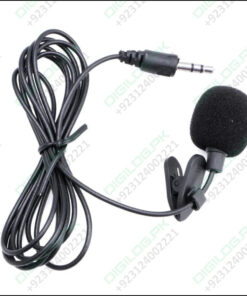 Mic Microphone 3.5mm For Dslr Other Equipment Youtube Black