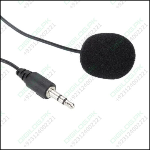 Mic Microphone 3.5mm For Dslr Other Equipment Youtube Black