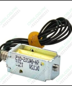 Micro Electromagnet Dc12v 1.5w 4mm Stroke Through Push Pull