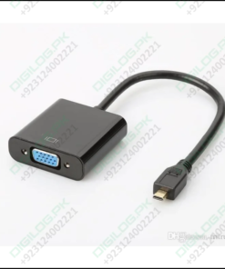 Micro Hdmi To Vga Female Video Cable Converter Adapter For