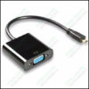 Micro Hdmi To Vga Female Video Cable Converter Adapter For