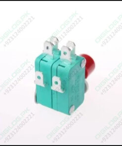 Micro Push Button Limit Switch With 2 Switches Fitting