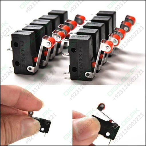 Micro Roller Lever Arm Open Close Limit Switch