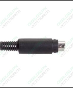 Mini Din Male Solder 8 Pin Connector