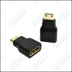 Mini Hdmi Male To Female Adapter Converter For Raspberry Pi