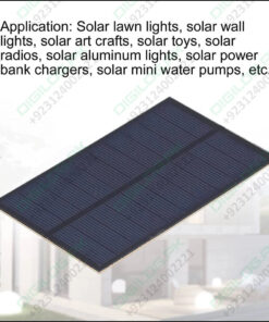 Mini Solar Panel 6v 1w Diy Robotic