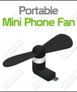 Mini USB Fan For Mobile Phone Micro Port Mix Color