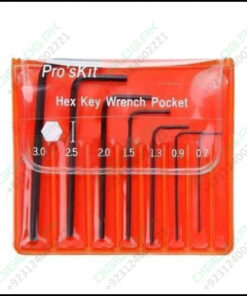 Miniature l Key Wrench Screwdriver Kit Hex Set Allen 7pcs