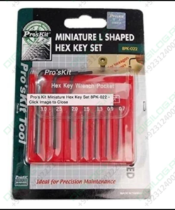 Miniature l Key Wrench Screwdriver Kit Hex Set Allen 7pcs