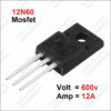 Mosfet 12n60 600v 12a N-channel Transistor New Original