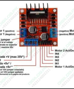 Motor Driver Module L298n For Arduino Dual h Bridge