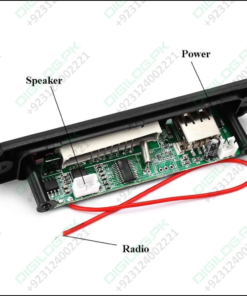 Mp3 Player Amplifier Panel Led 5v Audio Module Support Fm