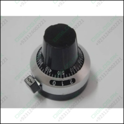 Multi-turn potentiometer knob with dial 3590S switch lock In