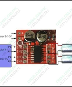 Mx1508 Mini Dual Channel 1.5a Dc Motor Driver Module L298n