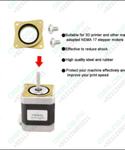 Nema Stepper Motor Steel And Rubber Vibration Dampers For 3d