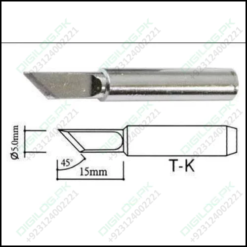 New Soldering Tip 900m T-k Shape k 5mm Aoyue Pt Zhaoxin Wep