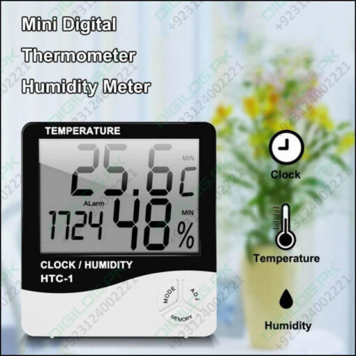 Original Htc 1 Temperature Humidity Meter In Pakistan