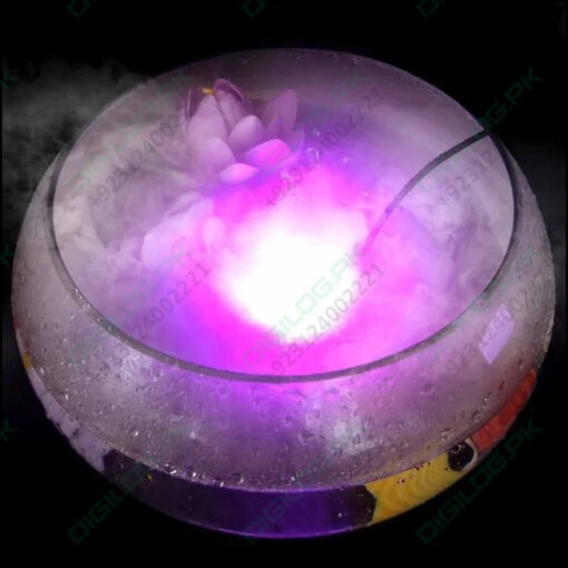 Original Ultrasonic Mist Maker Fogger 12 Led Colorful Light