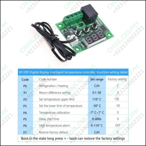 Original W1209 Temperature Controller