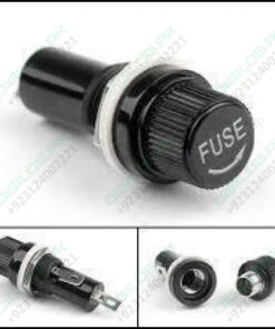 Panel Mount Chassis Fuse Holder For 6x30mm Glass