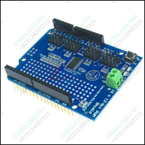 Pca9685 12 Bit 16 Channel Servo Shield In Pakistan