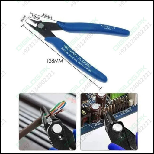 Plato 170 Diy Electronic Diagonal Side Pocket Cutting Pliers