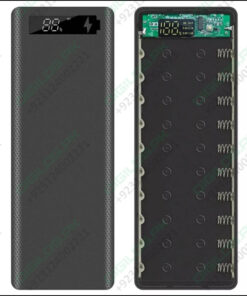 Power Bank Case 10 Cell 18650 Rechargeable Batteries Dual