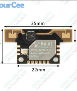 Rd-01 24g Radar Human Body Sensor Radar+ble+wifi