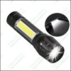 Rechargeable Cob Light Flashlight