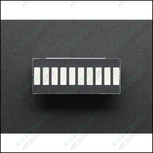 Red 10 Segment Light Bar Graph Led Display