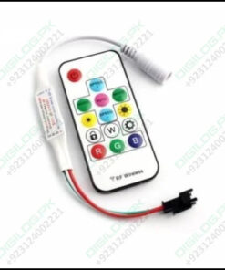 Rgb Led Pixel Strip Lights Wireless Remote Controller For