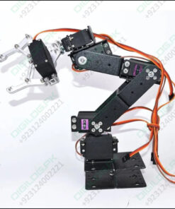 Robotic Arm Robot Chassis 6 Dof 3d Rotating Metal Mechanical