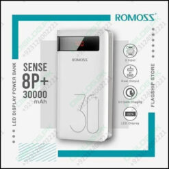 Romoss 30000mah 18w Type c Pd 3 Outputs Inputs Fast Charging