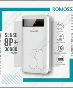 Romoss 30000mah 18w Type c Pd 3 Outputs Inputs Fast Charging