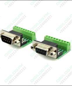 Rs232 Adapter Serial Connection Db9-male To 9-pin Terminal