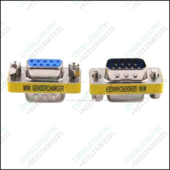 Rs232 Db9 Male To Female Changer Converter 9 Pin