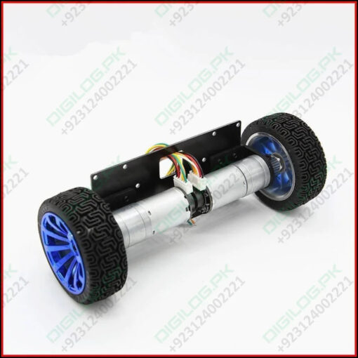 Self Balancing Robot Chassis With Wheel And Encoder Motors