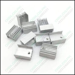 Silver Aluminium To 220 Heat Sink With Screw