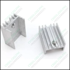 Silver Aluminium To 220 Heat Sink With Screw