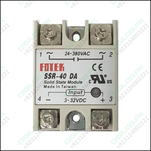 Solid State Relay Module Fotek Ssr 40 Da