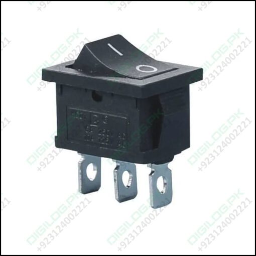 Spdt Rocker Switch Button 3 Pin 2 Position 6a 250v