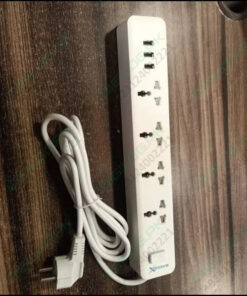 Speed X403pu Premium Portable Power Strip 4socket 3usb Port