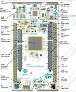 Stm32 By St Nucleo-f756 Nucleo-144 Development Board