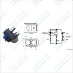 Tcrt5000 Reflective Ir Sensor In Pakistan