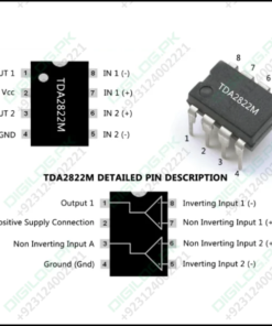 Tda2822 Dual Power Amplifier